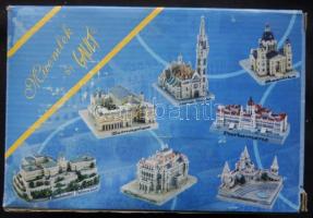 Zsűrizett sorszámozott Parlament makett eredeti dobozában