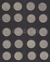 1947. 5 Ft "Kossuth" (20x) Ag T:2-,3