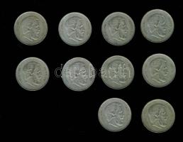 1947. 5 Ft "Kossuth" (10x) Ag T:2-,3