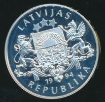 Lettország 1994. 10L Ag "XXVI. Nyári Olimpia" T:PP /
Latvia 1994. 10 Latu Ag "1996 Su...