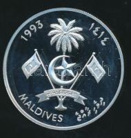 Maldív-szigetek 1993. 250R Ag "XXVI. Nyári Olimpia" T:PP /
Maldive Islands 1993. 250 Rufiy...