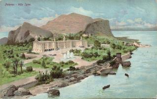 Palermo Villa Igiea litho