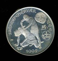 1994. "MÉE Székesfehérvár-Aba Sámuel" Ag 36,16g emlékérem (d=42,5mm) szign:Sz.G. T:PP