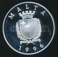 Málta 1996. 5L Ag "XXVI. Nyári Olimpia" T:PP / 
Malta 1996. 5 Liri Ag "1996 Summer Ol...