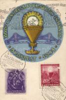 1938 Eucharisztikus Kongresszus Budapest So.Stpl (Rb)