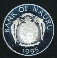 Nauru 1995. 10$ Ag "XXVI. Nyári Olimpia" T:PP / 
Nauru 1995. 10 Dollars Ag "1996 Summ...