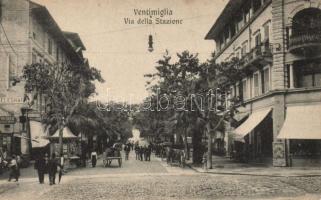 Ventimiglia Railway street