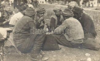 Muslim refugees in Sofia after WWI photo