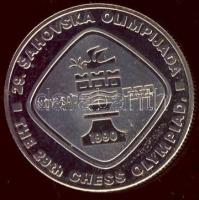 Jugoszlávia 1990. 5D CuNi "Sakk Olimpia" T:PP / 
Yugoslavia 1990. 5 Dinara CuNi "Ches...