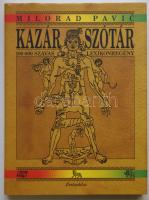 1987 Milorad Pavic: Kazár szótár - 100.000 szavas lexikonregény, Cartaphilus Kiadó Bp., kiadói kemény kötésben