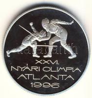 1995. 1000Ft Ag "XXVI. Nyári Olimpia / Négysoros szöveg" PRÓBAVERET tervezet! T:PP Csak 50...