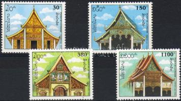 1994 Pagodák sor Mi 1406-1409