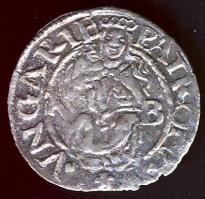 1575KB Denár Ag "Miksa" (ÉH.767a) T:2