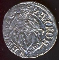 1543Kn Denár Ag "II. Ulászló" (ÉH.644a) T:2