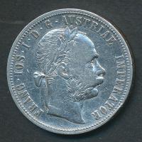Ausztria 1878. 1Fl Ag "Ferenc József" T:2-
Austria 1878. 1 Florin Ag "Franz Joseph&qu...
