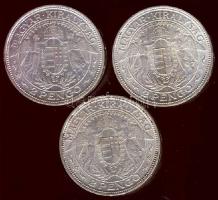 1938. 2P Ag "Madonna" (3x) T:2,2-