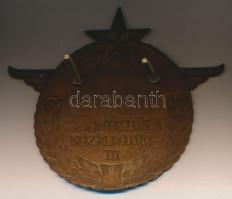 "A Balesetmentes Közlekedésért III" Br felcsavarozható jelvény T:2