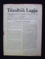 1927: Tűzoltók lapja III/3. szám 28p.