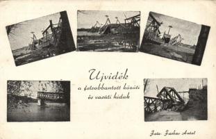 Újvidék exploded railway bridges