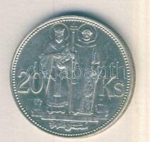 Szlovákia 1941. 20K Ag "Cirill és Metód" T:2 Slovakia 1941. 20 Korun Ag "St. Kyrill and St. Methodius" C:XF