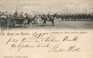 1898 Berlin military parade