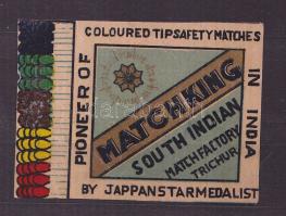 1890-1920 72 darabos, régi 95 %-ban háború előtti magyar és külföldi gyufacímke-gyűjtemény, igazi ri...