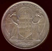 1939. 5P Ag "Horthy - balra" T:2-