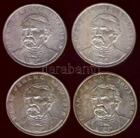 1994. 200Ft Ag "Deák" (4x) T:2