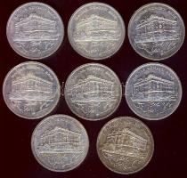 1994. 200Ft Ag "MNB" (8x) T:2+,2