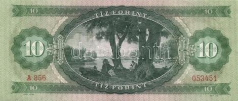 1969. 10Ft (6x) egymás utáni sorszámmal! T:I
