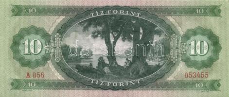 1969. 10Ft (6x) egymás utáni sorszámmal! T:I