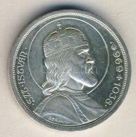 1938. 5P Ag "Szent István" T:1- apró ph