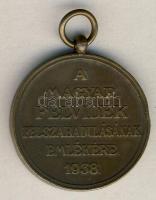 1938. "Felvidék felszabadítása - II. Rákóczi Ferenc" Br emlékérem T:2 / 
Hungary 1938. &qu...