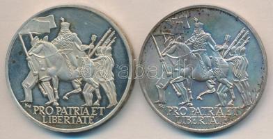 1976. 200Ft Ag "Pro Pátria-II.Rákóczi Ferenc" pár! T:PP+BU