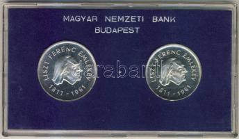 1961. 25Ft Ag + 50Ft Ag "Liszt" pár T:P Eredeti plasztiktokban!