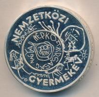 1979. 200Ft Ag (piefort) "Nemzetközi gyermekév" T:PP Csak 2500db!