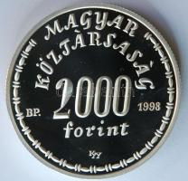 1998. 2000Ft Ag "Eötvös Lóránd" T:PP Csak 3000db!