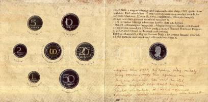 2005. 1Ft-100Ft 7klf db + 10Ft "József Attila" szettben T:PP Csak 7000db!