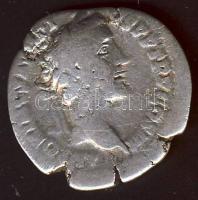 Roman Empire / Antoninus Pius 138-161. "ANTONINVS AVG PIVS PP TR P COS III / ANNONA AVG" Denar Ag (2.8g) C:F