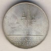 Ausztria 1957. 25Sch Ag "Mariazell" T:2 
Austria 1957. 25 Schilling Ag "Mariazell&quo...
