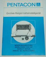 Pentacon márkájú harmonikás szerkezetű élesség beállításához szükséges fotózási kellék eredeti doboz...