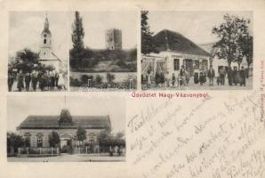 Nagyvázsony szövetkezeti üzlettel