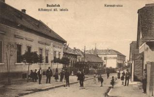 Budapest XXII. Budafok Kereszt utca kőbányai iskola