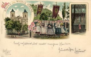 1898 Máriaradna litho