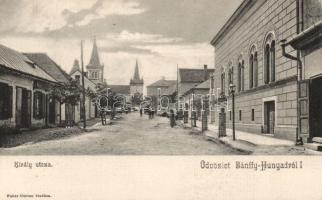 Bánffyhunyad Király street