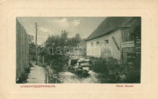 Gyergyószentmiklós river, mill