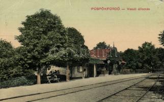 Püspökfürdő railway station