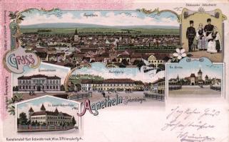 Szentágota (Agnetheln) litho (EK)