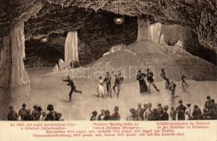 Dobsina ice cave 1905 summer