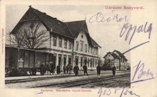 Szolyva Hársfalva railway station